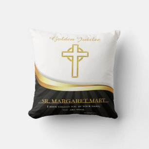 Golden Jubilee of Religious Life, 50 Year Throw Pillow