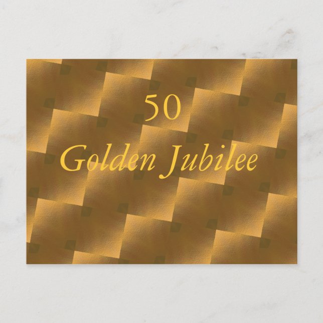 Golden Jubilee Postcard (Front)