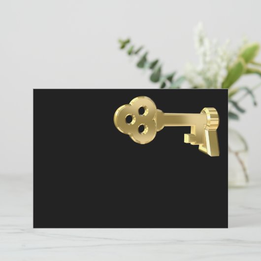 Golden key (Standing Front)