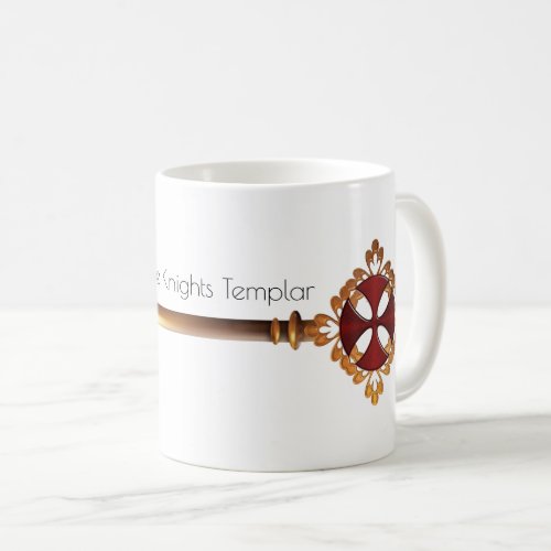 Golden Key to the Treasure of the Knights Templar Coffee Mug