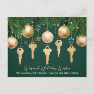 Golden Keys Real Estate Christmas Card