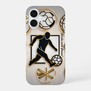 "Golden Kickoff" iPhone 16 Case