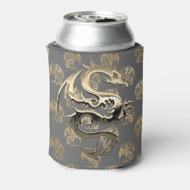 Golden King Dragon 2 Can Cooler (Can Back)