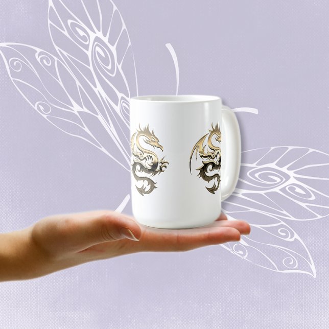 Golden  King Dragon Coffee Mug (Creator Uploaded)