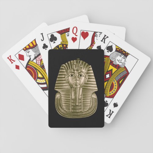 Golden King Tut Playing Cards