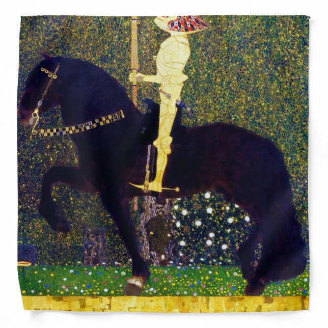 Golden Knight, Gustav Klimt Bandana (Front)