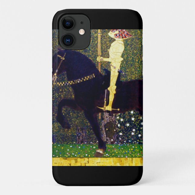Golden Knight, Gustav Klimt Case-Mate iPhone Case (Back)