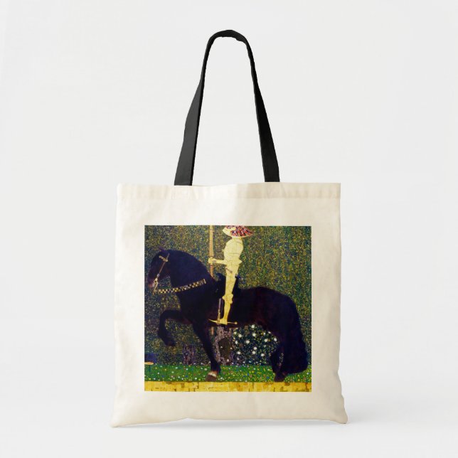 Golden Knight, Gustav Klimt Tote Bag (Front)