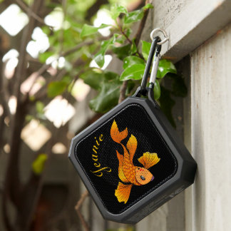 Golden Koi Personalized Bluetooth Speaker