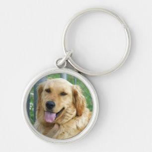 Golden Lab Keychain