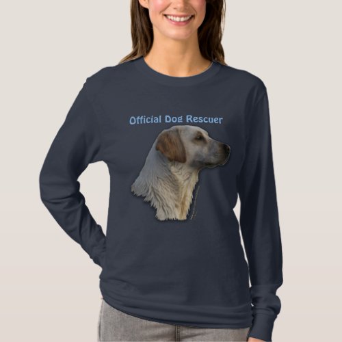 Golden Lab Retriever Dog_lover Pet Rescue Design T_Shirt