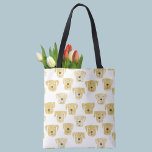 Golden Labrador Dogs Tote Bag<br><div class="desc">Watercolor painting of cute Labrador Retriever dogs,  perfect for pet lovers,  dog walkers,  dog groomers and veterinarians.</div>