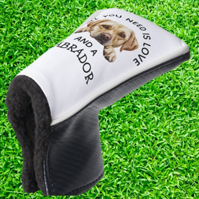 Golden Labrador  Golf Head Cover (Creator Uploaded)