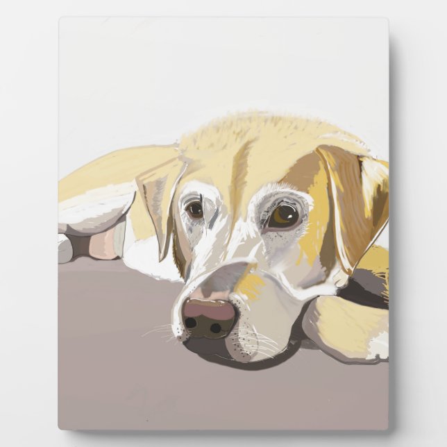 Golden Labrador Plaque (Front)