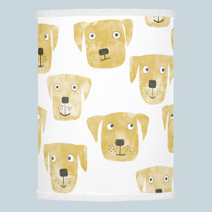 Golden Labrador Retriever Dogs Lamp Shade