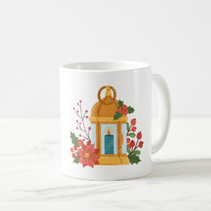 Golden Lantern Mug Inspirational Quote Mug