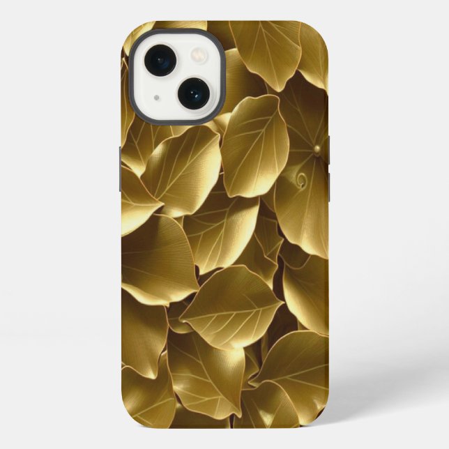 Golden Leaf  Iphone Case (Back)