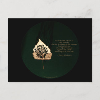 Golden Leaf Postcard