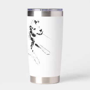 Golden Leap in Autumn Shadows Insulated Tumbler