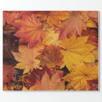 Dark reddish-orange wrapping paper