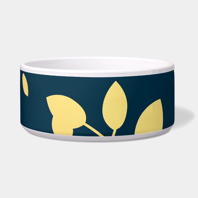 Golden Leaves 8 Bowl (Front)