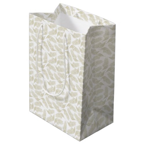 Golden leaves Botany Medium Gift Bag