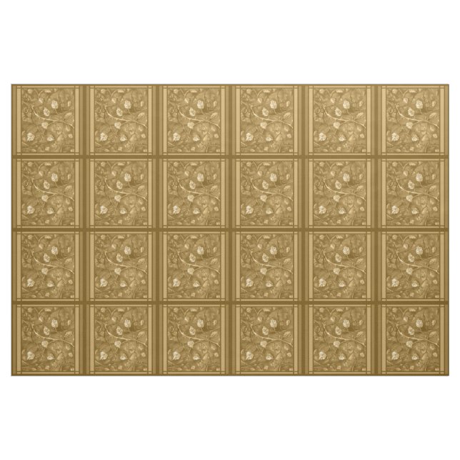 golden leaves fabric (Yard)