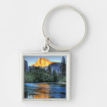 Golden Light On Half Dome Keychain at Zazzle
