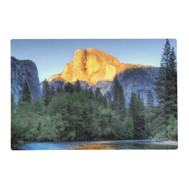 Golden Light on Half Dome Placemat (Front)