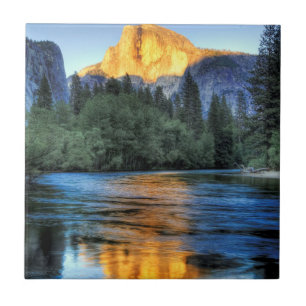 Golden Light on Half Dome Tile