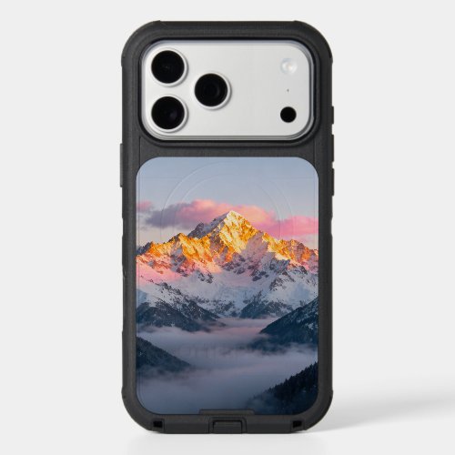 Golden Light Over the Alpine River004 iPhone 17 Pro Max Case