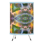 Golden Light Sacred Geometry Kaleidoscope Lamp (Left)