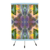 Golden Light Sacred Geometry Kaleidoscope Lamp (Back)