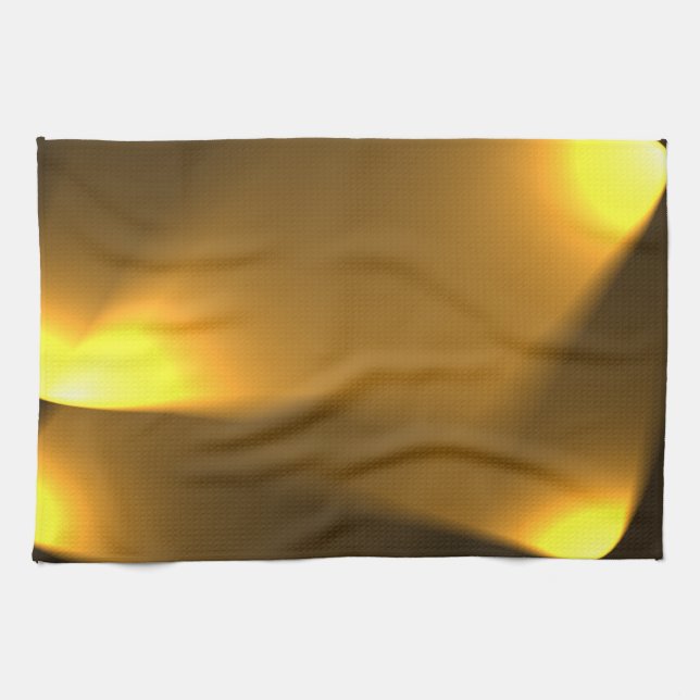 Golden Lights Kitchen Towel (Horizontal)