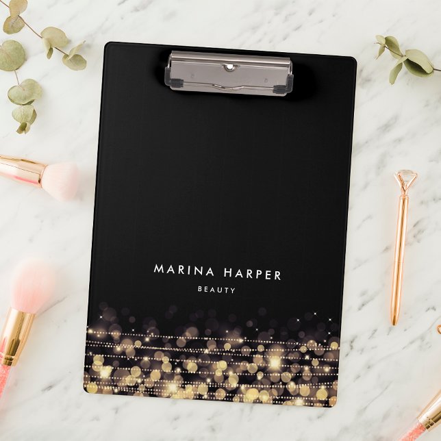 Golden Lights Personalized Clipboard (Creator Uploaded)