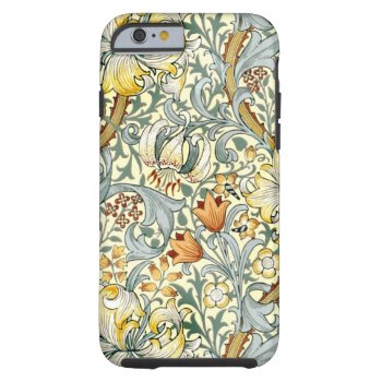 Golden Lilies Iphone 6/6s Tough Case by CasesOasis at Zazzle