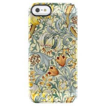 Golden Lilies Iphone Se/5/5s Clear Case by CasesOasis at Zazzle