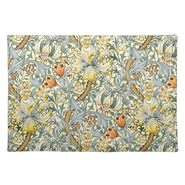 Golden Lilies Placemat (Front)