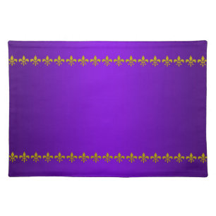 Golden Lily Border + your background Placemat