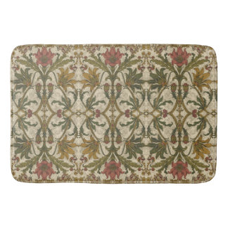 Golden Lily Wildflowers William Morris Bath Mat