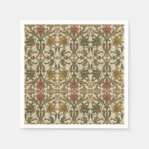 Golden Lily Wildflowers William Morris  Napkins