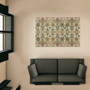 Golden Lily Wildflowers William Morris Rug