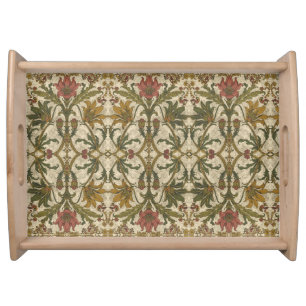 Golden Lily Wildflowers William Morris  Serving Tray