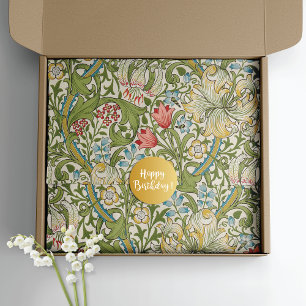 Golden Lily Wildflowers William Morris Tissue Paper
