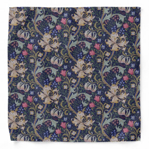 Golden Lily, William Morris Bandana