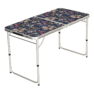 Golden Lily, William Morris Beer Pong Table