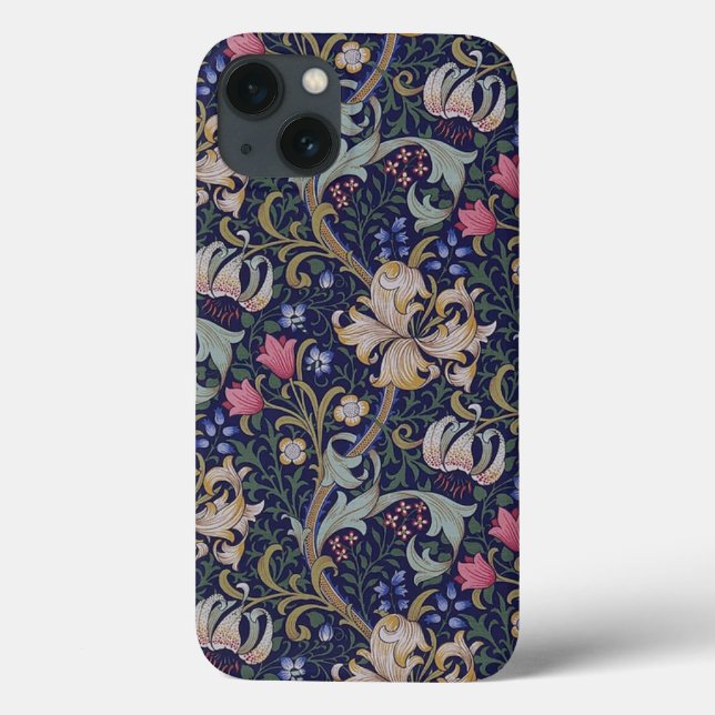 Golden Lily, William Morris Case-Mate iPhone Case (Back)