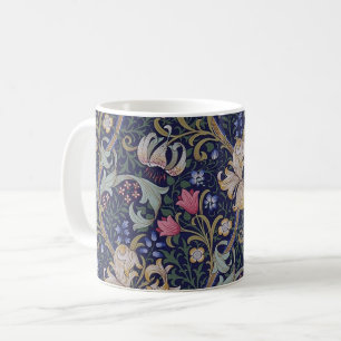 Golden Lily, William Morris Coffee Mug