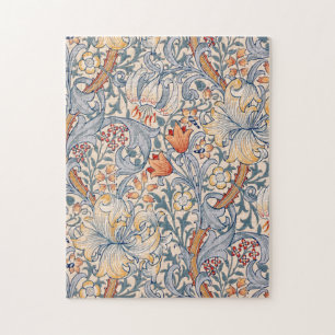 Golden Lily, William Morris Jigsaw Puzzle