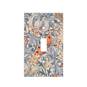 Golden Lily, William Morris Light Switch Cover